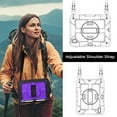 thumbnail image 4 of AVAWO 360° Rotatable Case for iPad (A16) 11th Generation 11 Inch 2025 & iPad 10th Generation 10.9" 2022, Shockproof Rugged Protective Cover with Shoulder Strap/Hand Strap - Purple, 4 of 9