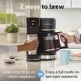 thumbnail image 3 of Cafetera Programable Hamilton Beach 2 en 1 para 12 Tazas, 3 of 8