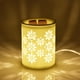 thumbnail image 5 of Lámpara De Aromaterapia De Pétalos De Cerámica Lámpara De Aroma Eléctrica Fusor De Cera Luz De Noche De Aroma Esencial matsuzay HA025331-09, 5 of 5