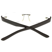 Porsche Design Eyewear Frames Brown Titanium Men P8206 C 56 Rimless