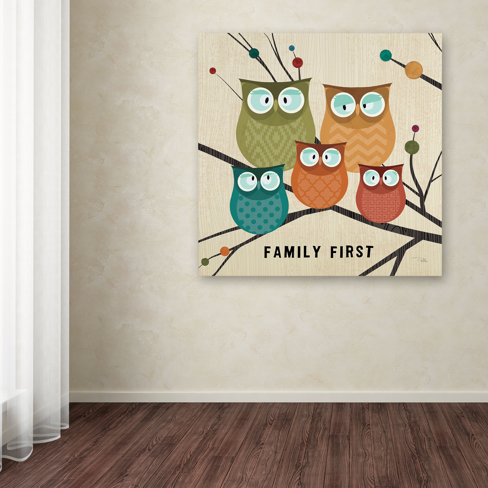 Trademark Fine Art 'Flying Colors II' Canvas Art by Pela Studio
