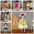 thumbnail image 3 of Vêtements de Poupée 30cm, Ensemble de Tenue de Poupée BJD Multistyles Dessin Animé 1/6, Cadeau Robe Mini Poupée DIY pour C2K8, 3 of 6