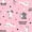 Pink Cat, variant on Womens Pajama Set 2 Piece Short Sleeve V Neck Tops & Capri Pants, Comfy Soft Stretchy Sleepwear, Cute Printed Loungewear Lounge Set, Lightweight Pajamas for Women S-2XL