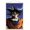 Print and Beechwood Hanger Bundle, variant on Dragon Ball Z - Goku Wall Poster with Push Pins, 22.375" x 34"