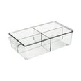 thumbnail image 3 of YIKA Tupperware Refrigerator Food Storage Box Large Capacity With Lid Sealed Storage Jar Thickened Fresh Box Transparent Kitchen Storage Frame Kitchen Storage D, 3 of 6