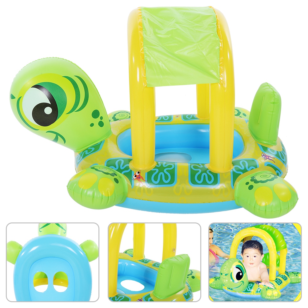 Tebru Inflatable Swim Float, Kids Toys,Baby Inflatable Swim Floats Ride