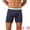 Dark Blue, variant on DARING DIVA Men's Stretch Waistband Boxer Brief Comfortable Solid Underwear 30 Dark Blue