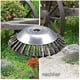 thumbnail image 3 of 150mm Stahl Draht Rad Garten Unkraut Pinsel Rasenmher Gras Eater Trimmer Pinsel Cutter Werkzeuge Garten Gras Trimmer Kopf Unkraut Pinsel, 3 of 5
