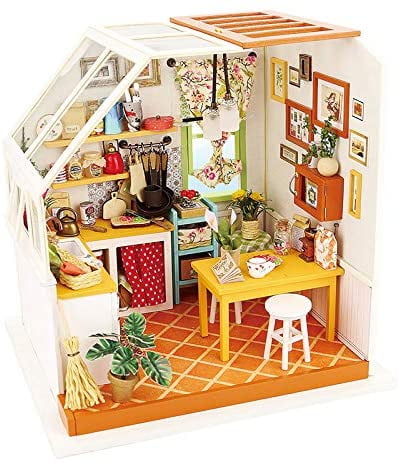 1:12 Dollhouse Miniature Kitchen Food Eier Milchbrot an Bord Dollhouse Decor 