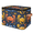 Multicolor 4, variant on ADECORIVY Cute Cats Hearts Storage Bin with Zipper Lid, Fabric Storage Baskets Boxes with Handles, Decorative Clothes Organizer Containers for Shelves, Wardrobe, Closet