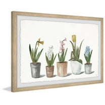 Marmont Hill Inc. 'We Are Like Flowers' Framed Painting Print 36 x 24