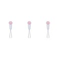 thumbnail image 4 of ZheElen Compact Cute Keycap Puller Remover DIY for Keyboards Mechanical Cat Paw 3Set, 4 of 6
