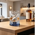 thumbnail image 1 of Grey Goose Frozen Flight Edition Whiskey Glass Cup, Unique Sculpted Glass Vodka Decanter With Box for Home Bar Display, 1 of 7