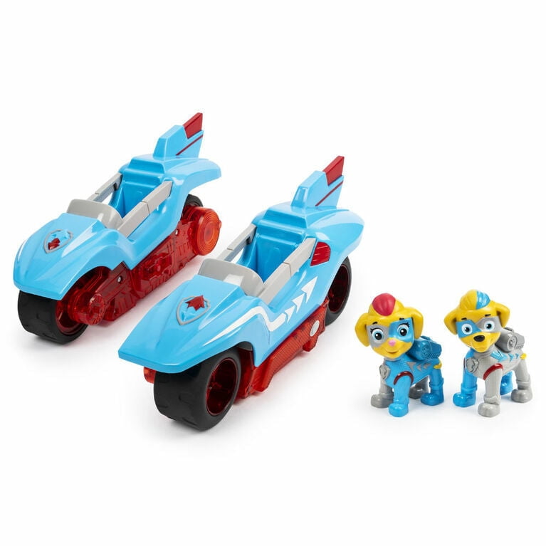 Paw Patrol - Mighty Pups Super Paws - Mighty Twins 2-in-1 Power Split Vehicle