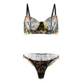 thumbnail image 4 of Gibobby Ropa interior mujer sexy Tanga de Encaje Nueva Ropa Interior Sexy Lencería Tanga Flor Ropa de Dormir Sujetador de Íntimos Bustier Lingerie(Negro, CH), 4 of 5