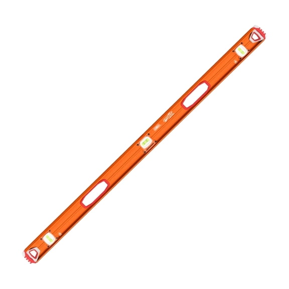 Swanson SAVAGE 48 inch Magnetic I-Beam Level with Gelshock End Caps, Contractor Series Model SVI48M