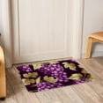 thumbnail image 6 of Grape Non-Slip Polyester Office Mat Chair Rug - Machine Washable Office Rug, 6 of 6