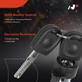thumbnail image 4 of A-Premium Ignition Lock Cylinder with 2 keys Compatible with Volkswagen Vehicles - Jetta, Passat, Golf, Beetle, GTI, R32, 1.8L 1.9L 2.0L 2.5L 2.8L 3.2L 4.0L 4 Cyl 5 Cyl 6 Cyl 8 Cyl, 1998-2010, 4 of 6