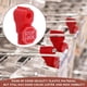 thumbnail image 5 of 100pcs 6mm Plastic Anti-Theft Locks Unlock Device Retail Shop Supermarket Peg Hook Stop Lock Pegboard Hook Lock, 5 of 5