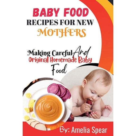Baby Food Recipes for New Mothers : Making Careful And Original Homemade Baby Food (Paperback)
