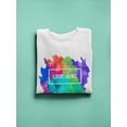 thumbnail image 3 of Love Wins Sweatshirt Women -SPIdeals Designs, Female XX-Large, 3 of 4