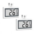 thumbnail image 1 of Fridge Freezer Thermometer, Digital Refrigerator Thermometer,with LCD Display, °C/°F Switch,for Kitchen,Home,Restaurants, 1 of 8