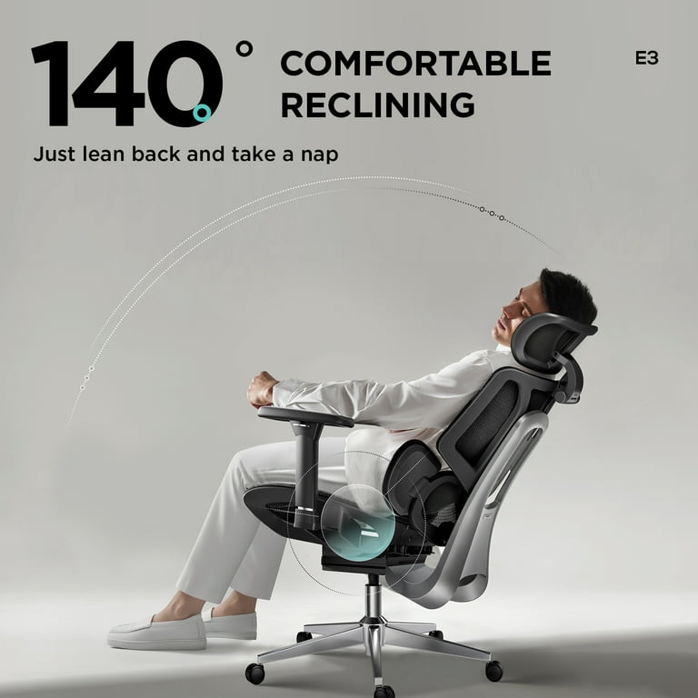 Hbada Indoor Adjustable Headrest and Adjustable Armrest Office