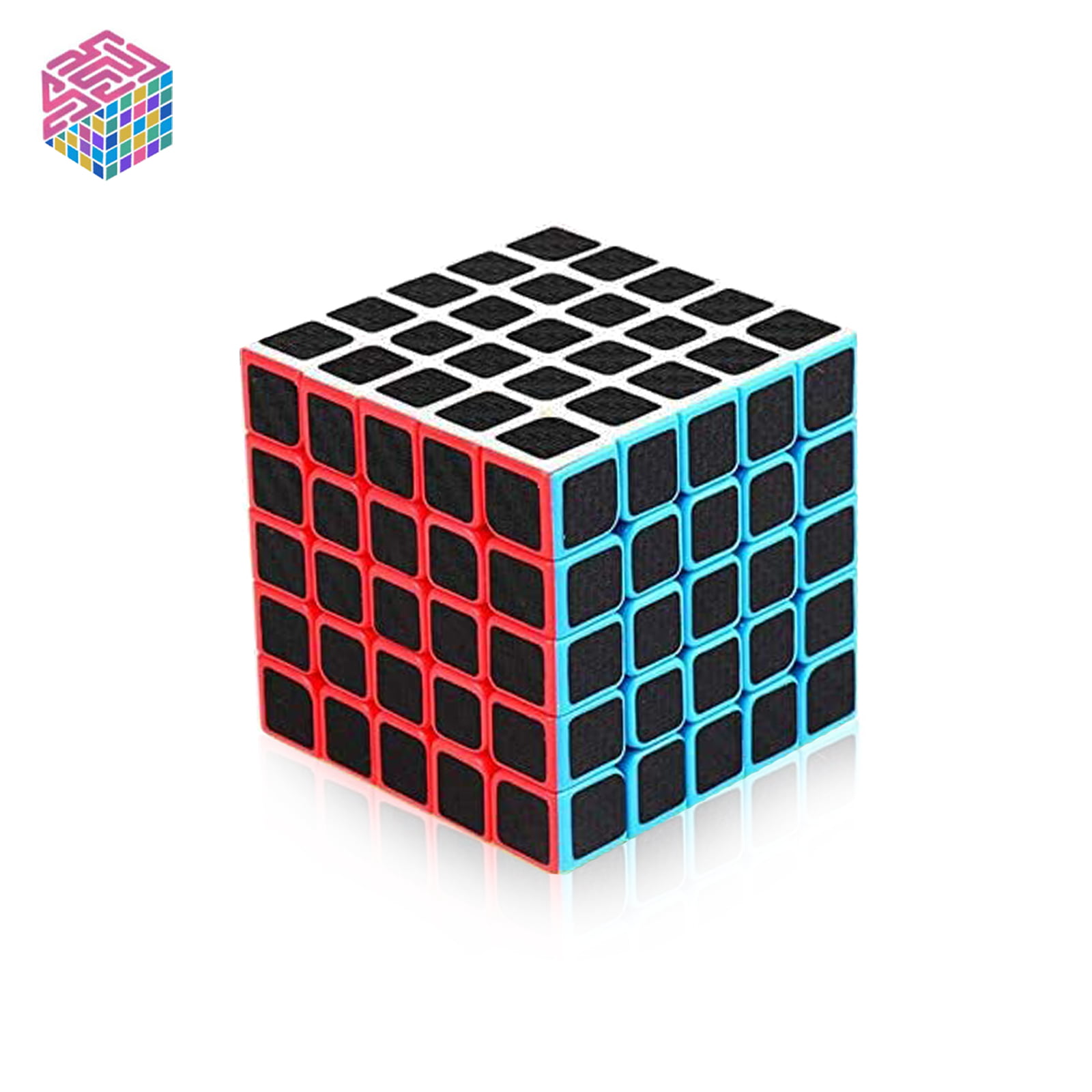 4x4x4 Ultra Fast Speed Cube Magic Twist Puzzle Brain Teaser SOLID STICKERS 