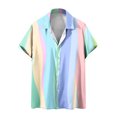 thumbnail image 2 of Qiopertar Liquidation à Moins de 5$ Mode Hommes Chemise à Manches Courtes Col Rabattu en Solde Accès Anticipé, 2 of 5