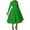 Green, variant on Efsteb Cocktail Dresses For Women Vintage 1950s Round Neck Long Sleeve A Line Formal Church Swing Maxi Dress (White,S)