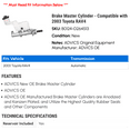 thumbnail image 2 of Brake Master Cylinder - Compatible with 2003 Toyota RAV4, 2 of 2