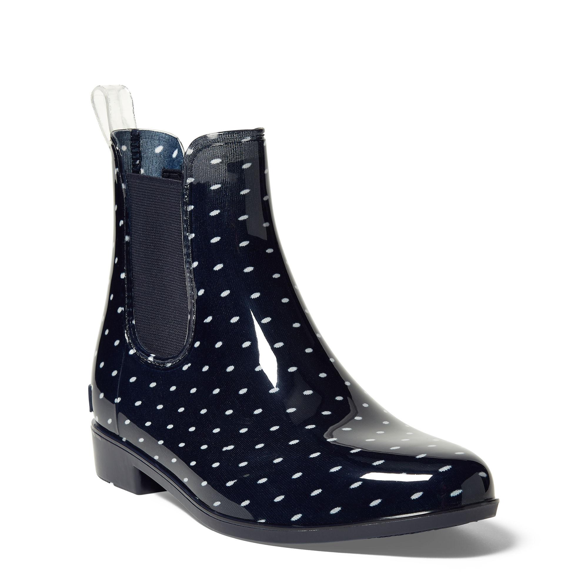 ralph lauren ankle rain boots