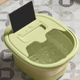 thumbnail image 6 of YiJuHui Foldable Foot Bath Bucket with Lid Insulated Portable Foot Soaking Basin for Home Spa, Ergonomic Massage, Heat Retention & Device Stand, 6 of 6