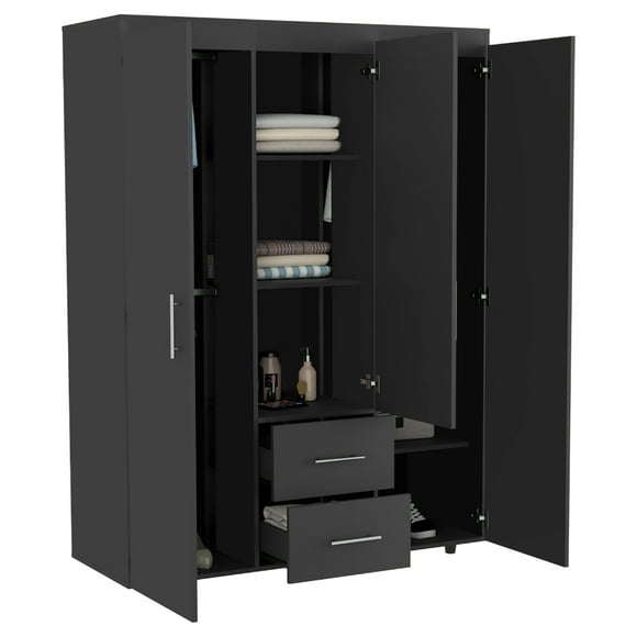 Closet Armable Baru Wengue Armario Recámara Excelsior