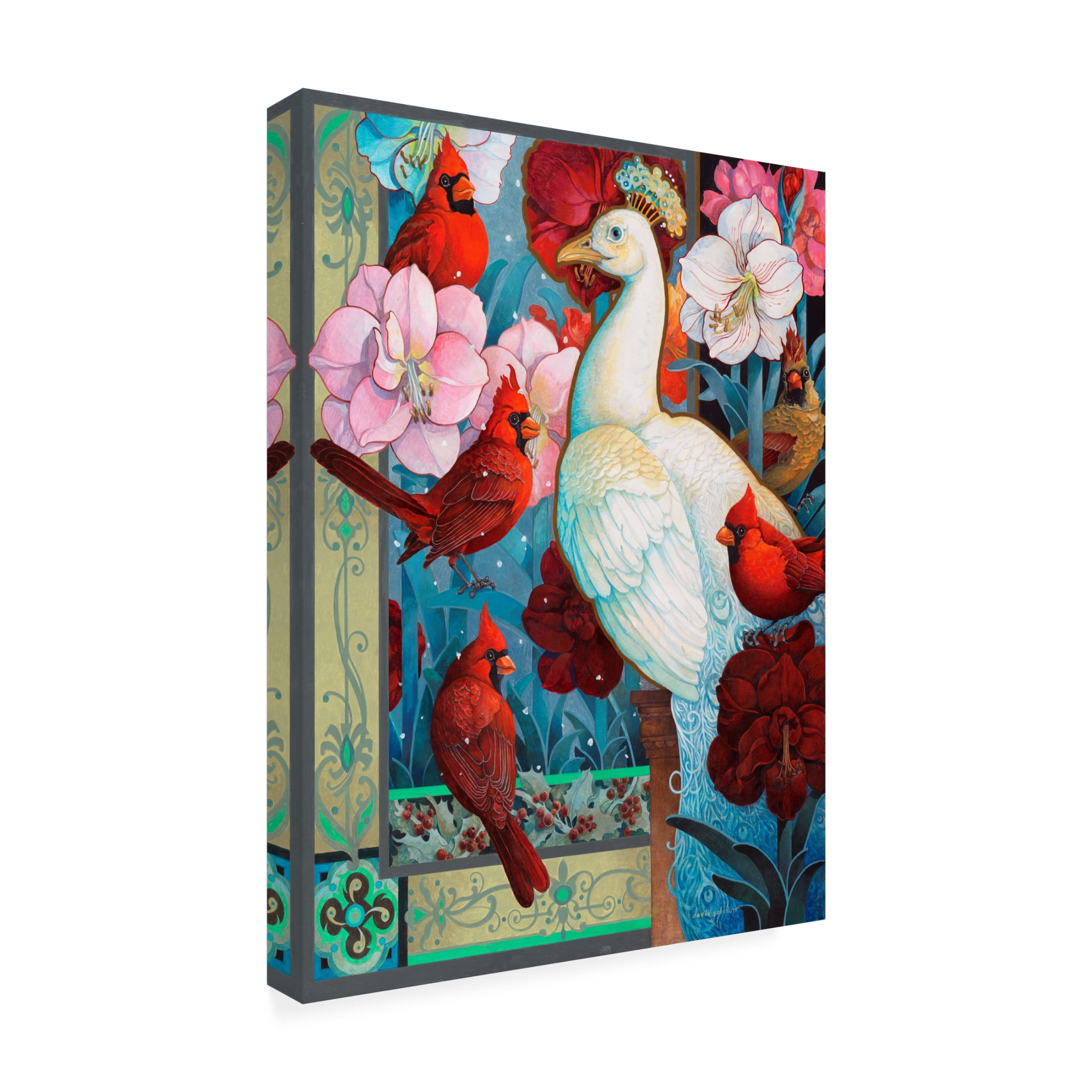 Canvas Wall Art - David Galchutt 'The Coming of Winter' Wall Art for Living Room, Bedroom, or Office Décor by Trademark Fine Art - 18 x 24 Inches