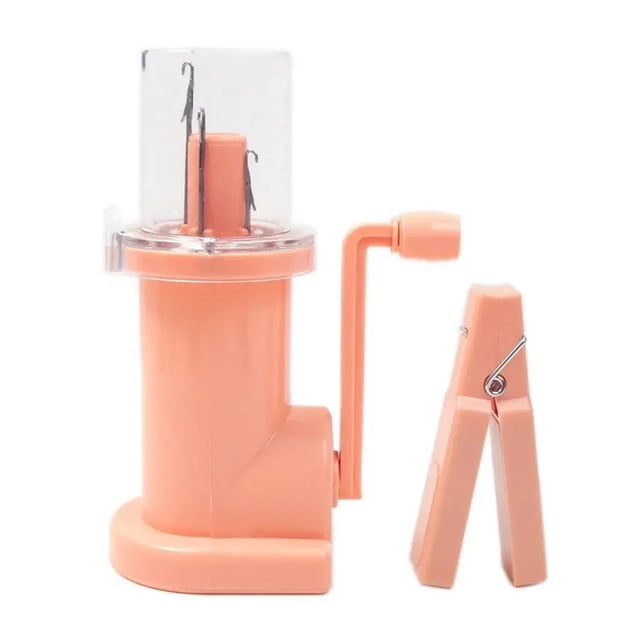 DIY Knitting Machine Mini Spool Knitter Winding Machine, Bracelet Hand Weave Crocheting Tools Set, Household Sewing Accessories ,Yarn Tabletop Clamp