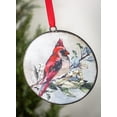 thumbnail image 2 of Sullivans Cardinal Metal Disc Ornament 6"H Multicolored, 2 of 3