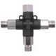 thumbnail image 1 of 3 Way Airbrush Air Hose Manifold Splitter Airbrush Accessories Multi Use With 1/8 Inch Bsp Fittings And Plugs, 1 of 5