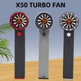 thumbnail image 4 of Mistaha Portable Turbo Fan Blower with Stepless Speed Control, Rechargeable Battery, and Wide Applications - White, 50mm Brushless Motor, Strong Airflow, Quiet Operation, 4 of 7