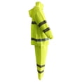 thumbnail image 4 of Chaqueta Impermeable reflectante shamjiam con capucha Ropa de Seguridad para Exteriores L, 4 of 8