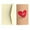 C, variant on DIY Cardboard Leather Heart Greeting Card - Ideal for Birthdays, Valentine's Day, Christmas, and More