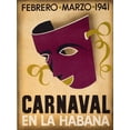 thumbnail image 2 of Vintage Apple Collection 11x14 White Modern Wood Framed Museum Art Print Titled - Trav Carnaval Enla Habana, 2 of 4