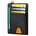 thumbnail image 1 of Slim Minimalist Wallet, Front Pocket Wallets, RFID Blocking, Credit Card Holder, 1 of 5