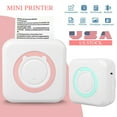 thumbnail image 3 of Mistaha Portable Mini Printer for Students - Pocket-Sized Quiz Printer with Thermal Printing Technology - Pink Color with 1 Roll of Printing Paper Included, 3 of 6