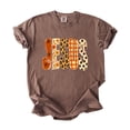 thumbnail image 3 of Jesus Shirt for Women Floral Leopard Christian Easter Graphic Tee, Espresso Shirt, XL, 3 of 8