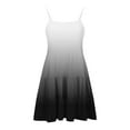 thumbnail image 6 of Ashirexll Teen Summer Dresses, Girls Summer Dress, 4-14Y Girl's Summer Boho Style Gradient Color Casual Sleeveless Tiered Slip Dresses, 6 of 7