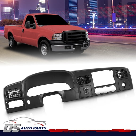 Fit For 2005 2006 2007 Ford F-250 Dash Bezel Dash Board Black Surround