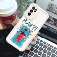 thumbnail image 3 of ¡Protege tu iPhone con un divertido diseño de dibujos animados! ¡Obtén la moderna funda plateada mate para teléfono de doble capa ahora!, 3 of 4