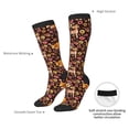 thumbnail image 4 of Balery Woodland Creatures Floral Calcetines novedosos Calcetines deportivos Calcetines hasta la rodilla Calcetines de algodón Calcetines originales y geniales, 4 of 6