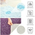 thumbnail image 6 of GZHJMY Glitter Texture Bathroom Rug 24"×16",Non-Slip High Absorbent Bath Mat Rug Machine Washable Bahtub Mats, 6 of 7